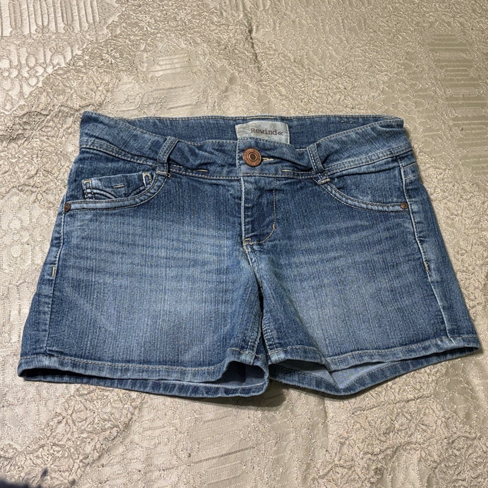 Rewind Classic Blue Jean Shorts